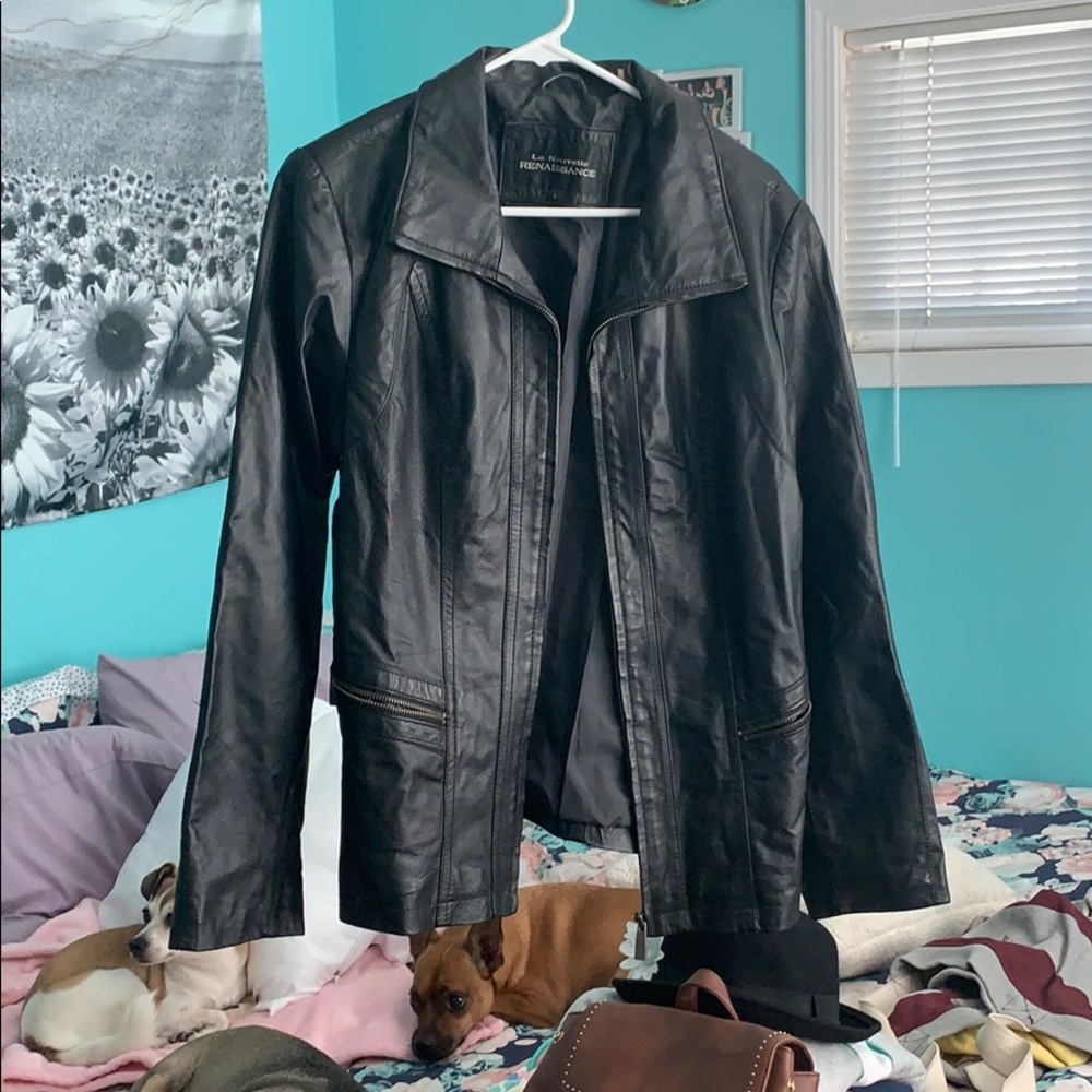 Leather jacket